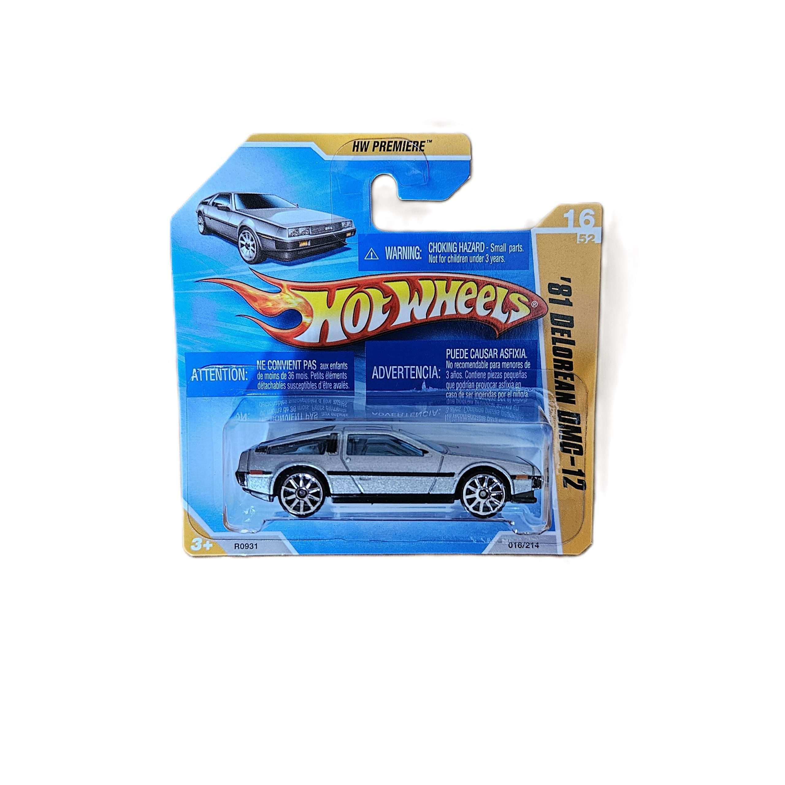 Hot Wheels Premiere – DeLorean Midwest